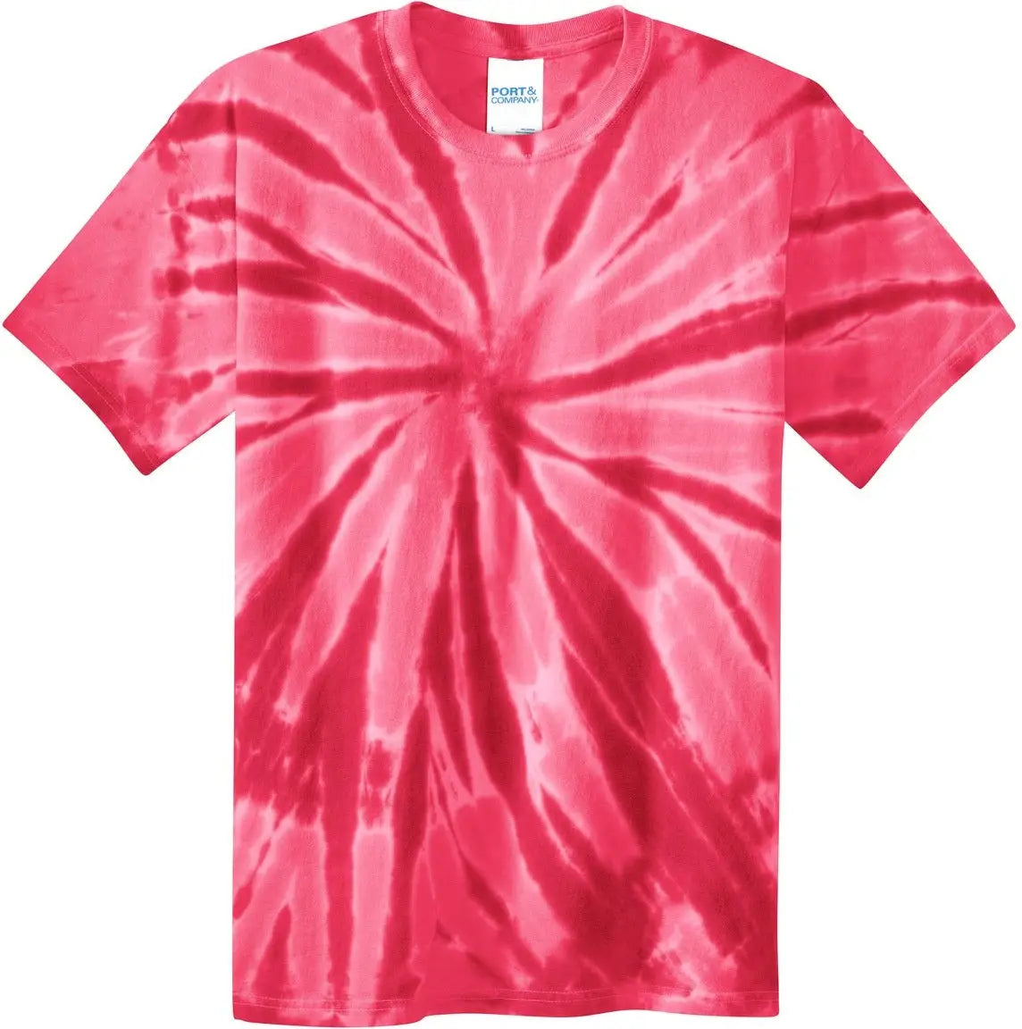 Port & Company Pc147y co Youth Tie-dye Tee - Red