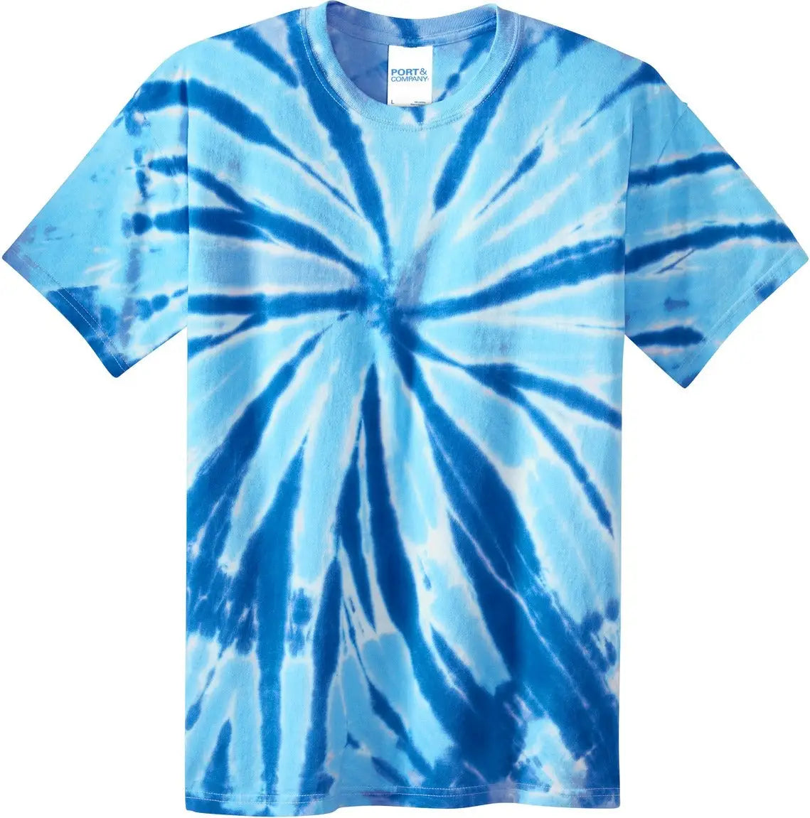 Port & Company Pc147y co Youth Tie-dye Tee - Royal