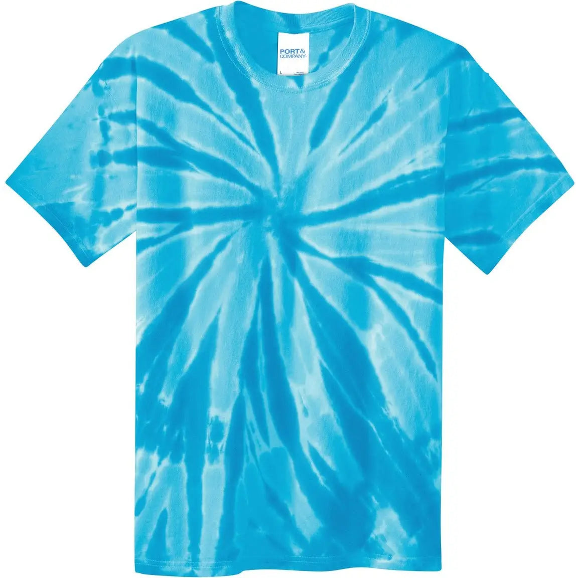 Port & Company Pc147y co Youth Tie-dye Tee - Turquoise