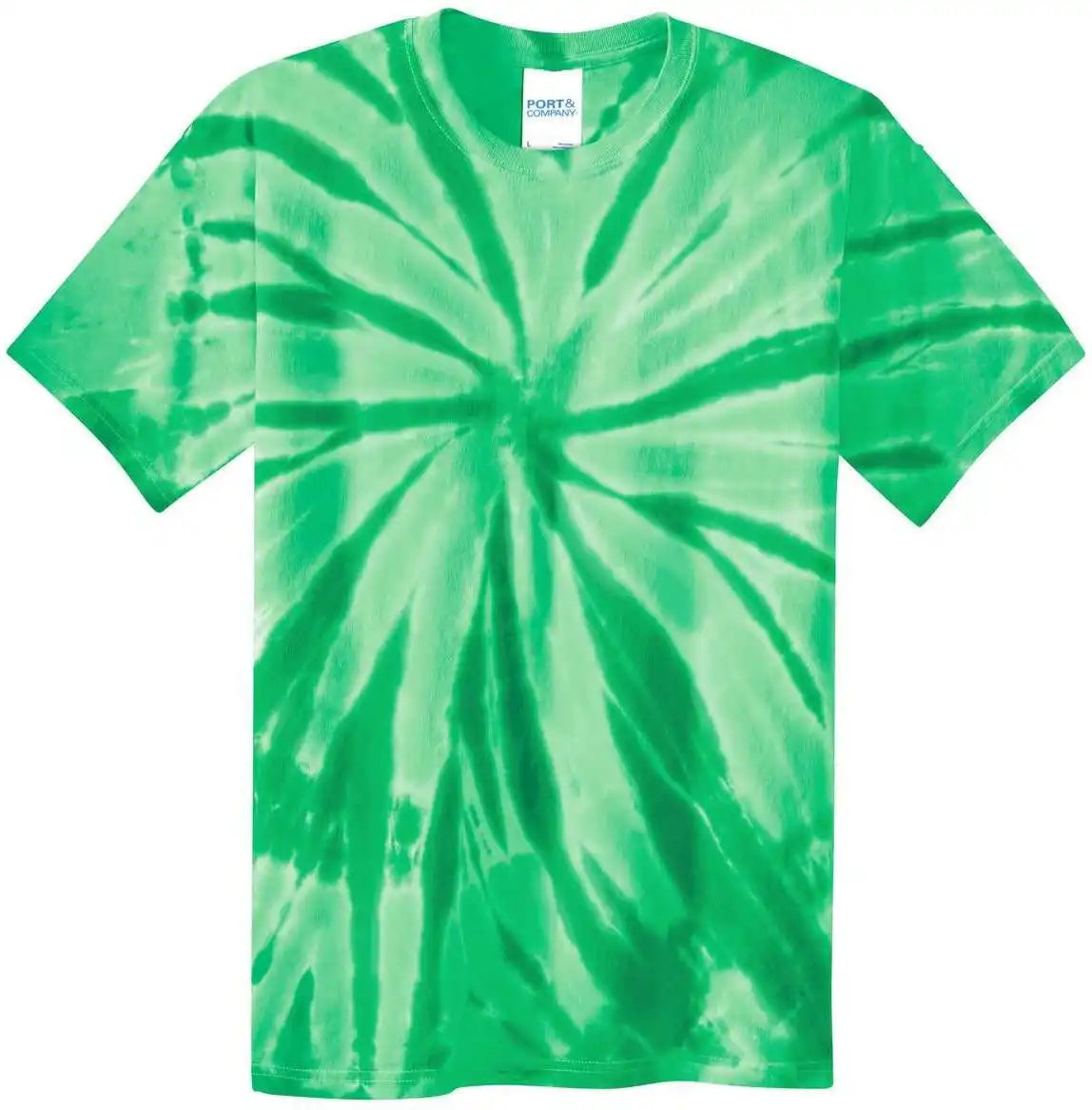 Port &amp; Company Pc147y Youth Tie Dye Tee Kelly