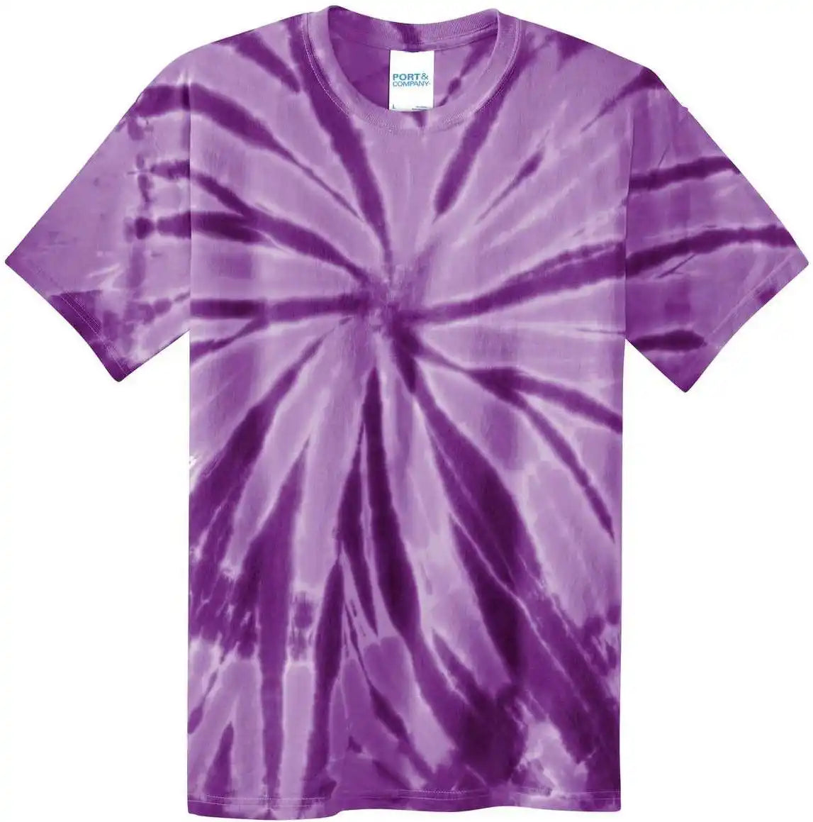 Port & Company Pc147y Youth Tie-dye Tee - Purple
