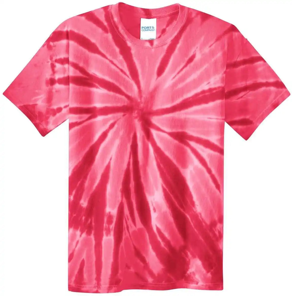 Port &amp; Company Pc147y Youth Tie-dye Tee - Red