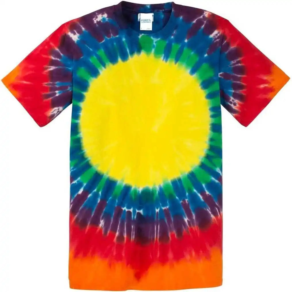 Port &amp; Company Pc149 -window Tie-dye Tee - Rainbow