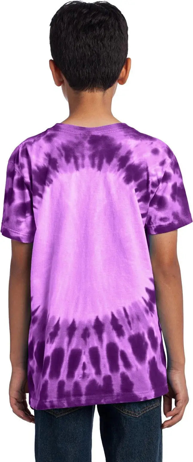 Port & Company Pc149y co Youth Window Tie-dye Tee - Purple