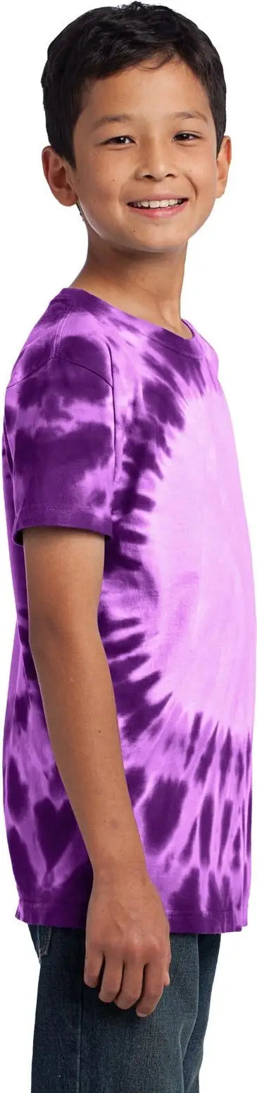 Port & Company Pc149y co Youth Window Tie-dye Tee - Purple
