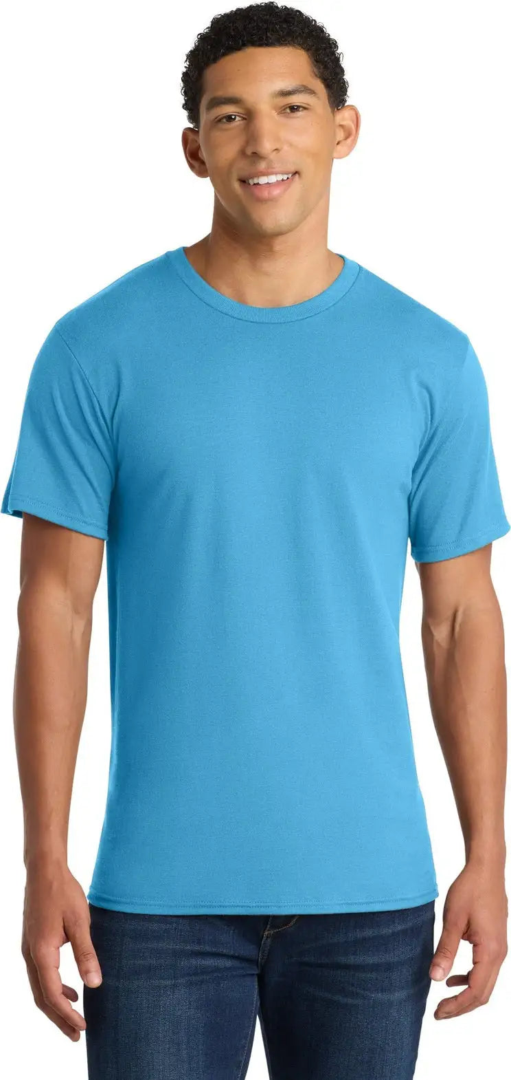 Port & Company Pc150 co Ring Spun Cotton Tee - Aquatic Blue