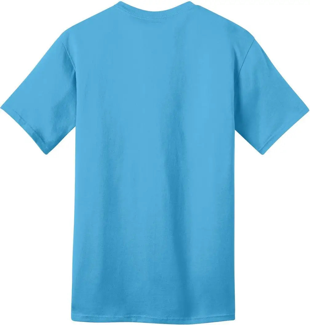 Port & Company Pc150 co Ring Spun Cotton Tee - Aquatic Blue - Adult s
