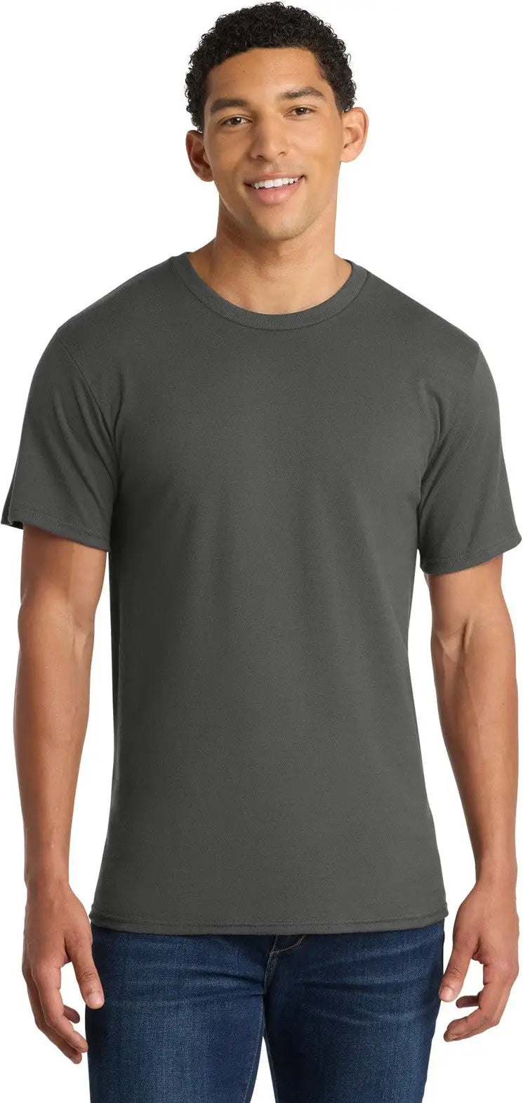 Port & Company Pc150 co Ring Spun Cotton Tee - Charcoal - Adult s