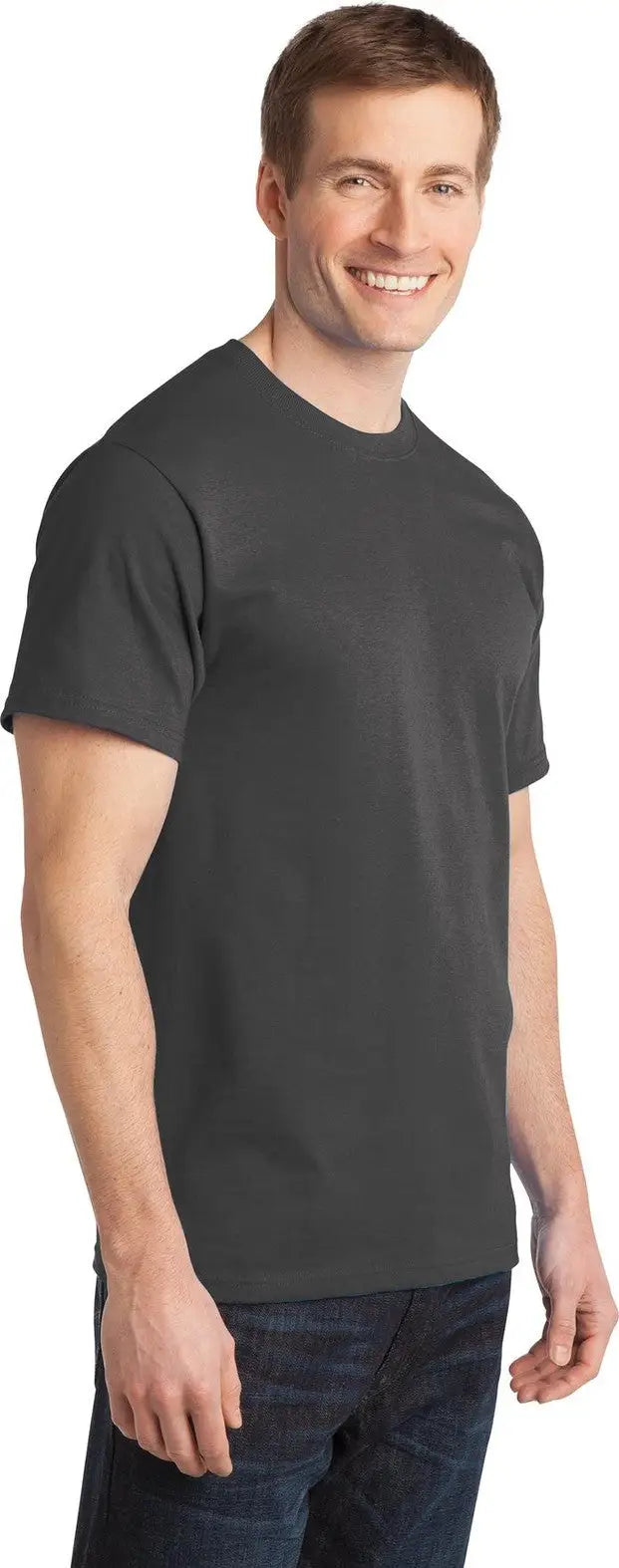 Port & Company Pc150 co Ring Spun Cotton Tee - Charcoal
