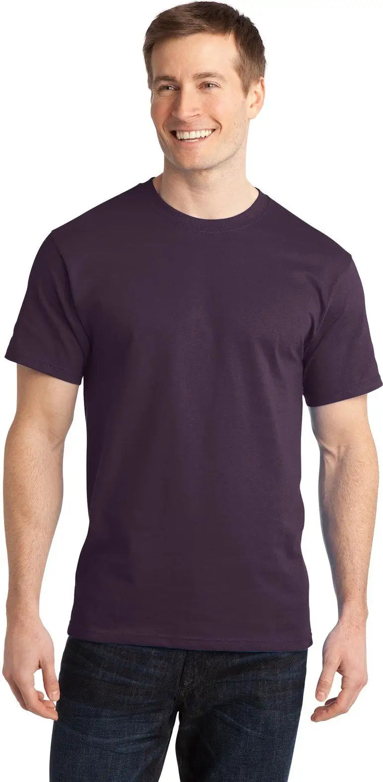 Port & Company Pc150 co Ring Spun Cotton Tee - Eggplant - Adult m