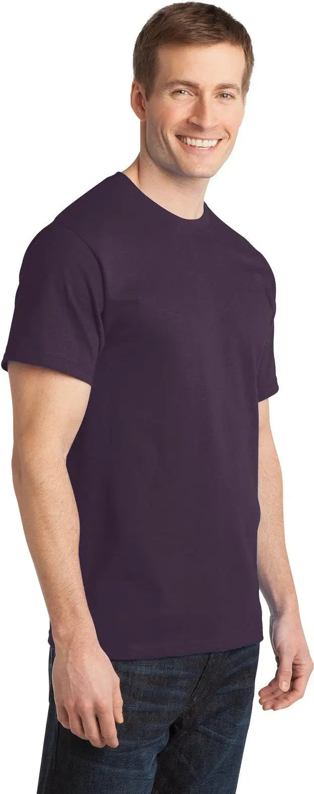 Port & Company Pc150 co Ring Spun Cotton Tee - Eggplant