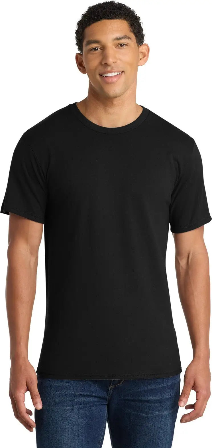Port & Company Pc150 co Ring Spun Cotton Tee - Jet Black - Adult s