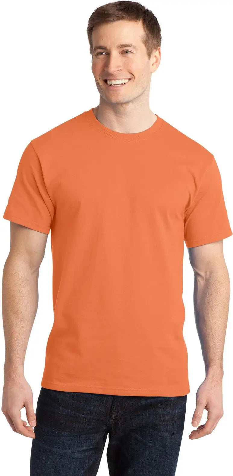 Port & Company Pc150 co Ring Spun Cotton Tee - Orange Sherbet - Adult s