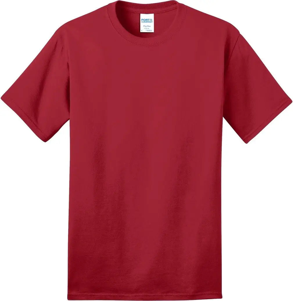 Port & Company Pc150 co Ring Spun Cotton Tee - Red
