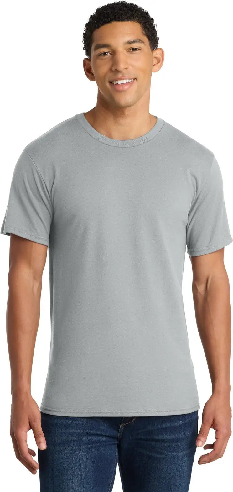 Port & Company Pc150 co Ring Spun Cotton Tee - Silver - Adult s