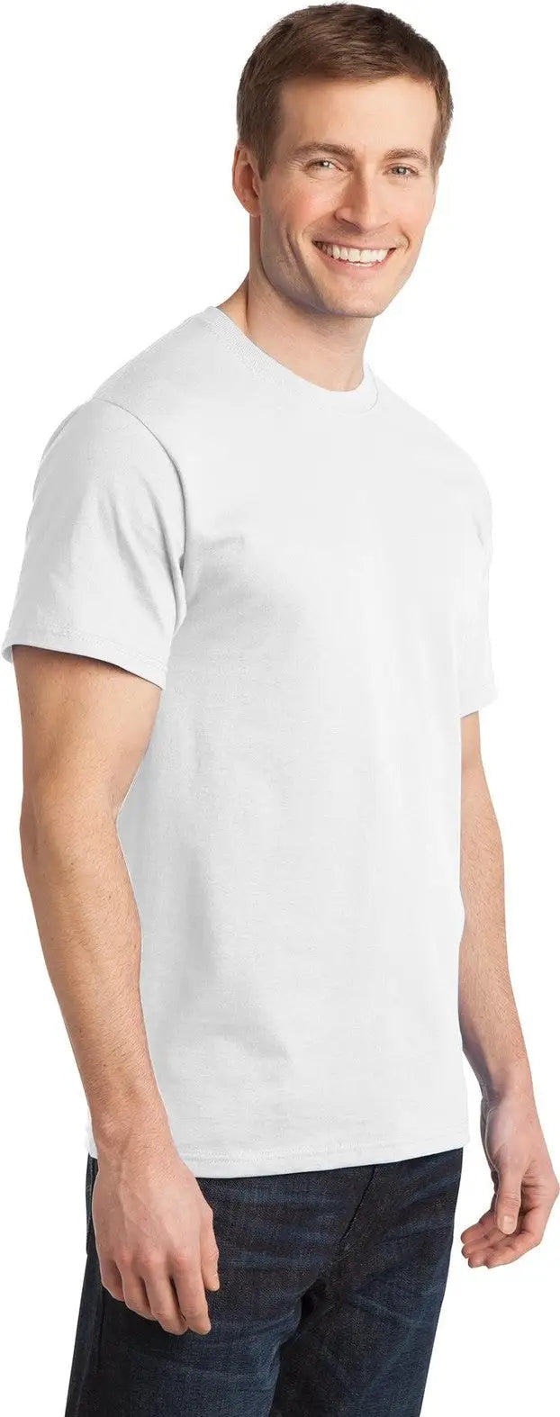 Port & Company Pc150 co Ring Spun Cotton Tee - White