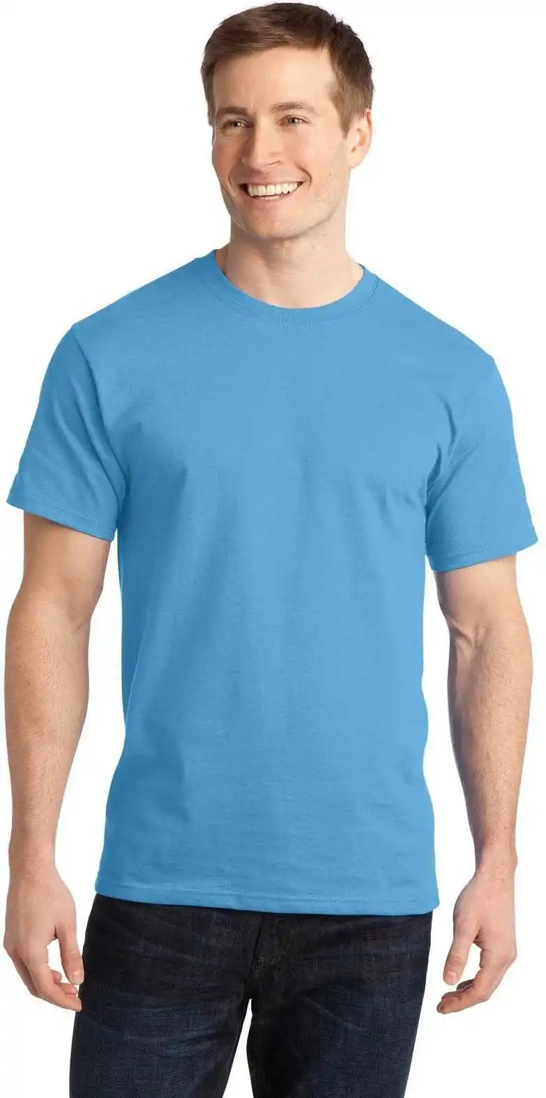 Port & Company Pc150 Ring Spun Cotton Tee - Aquatic Blue