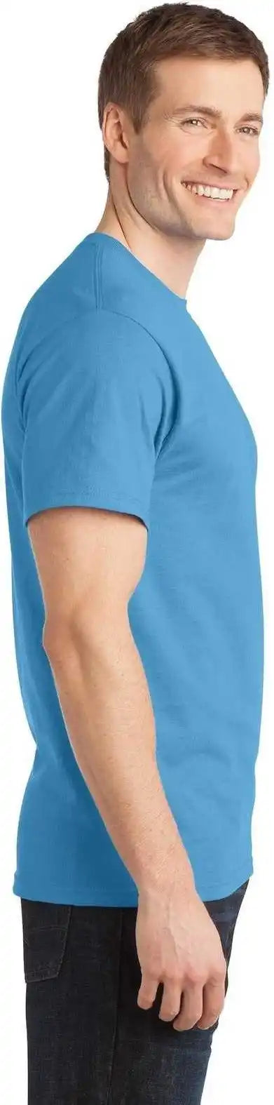 Port & Company Pc150 Ring Spun Cotton Tee - Aquatic Blue