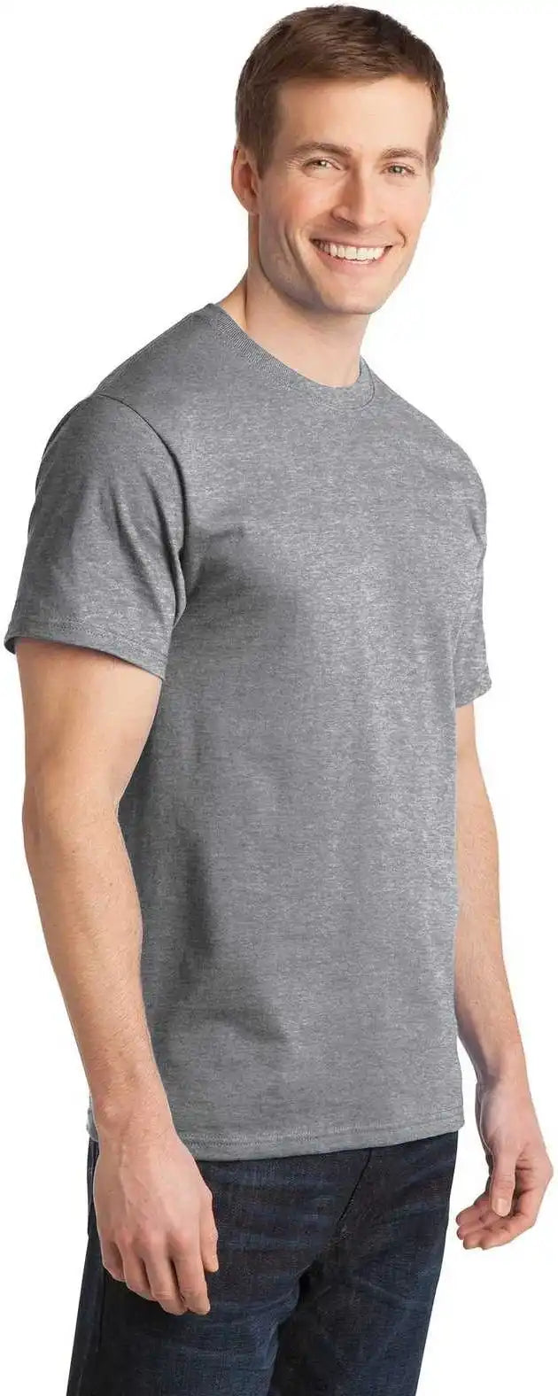 Port &amp; Company Pc150 Ring Spun Cotton Tee Athletic Heather