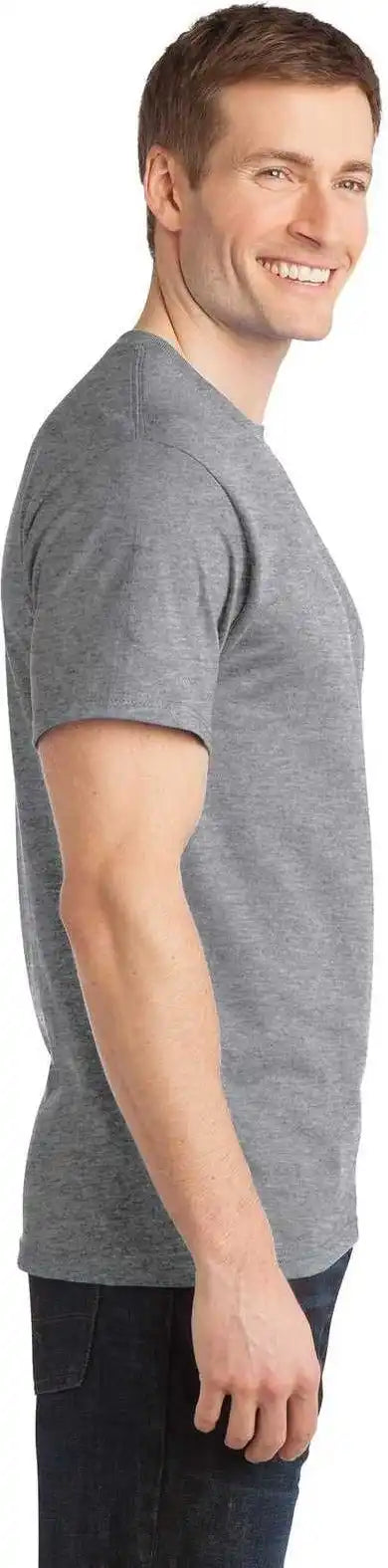 Port &amp; Company Pc150 Ring Spun Cotton Tee Athletic Heather