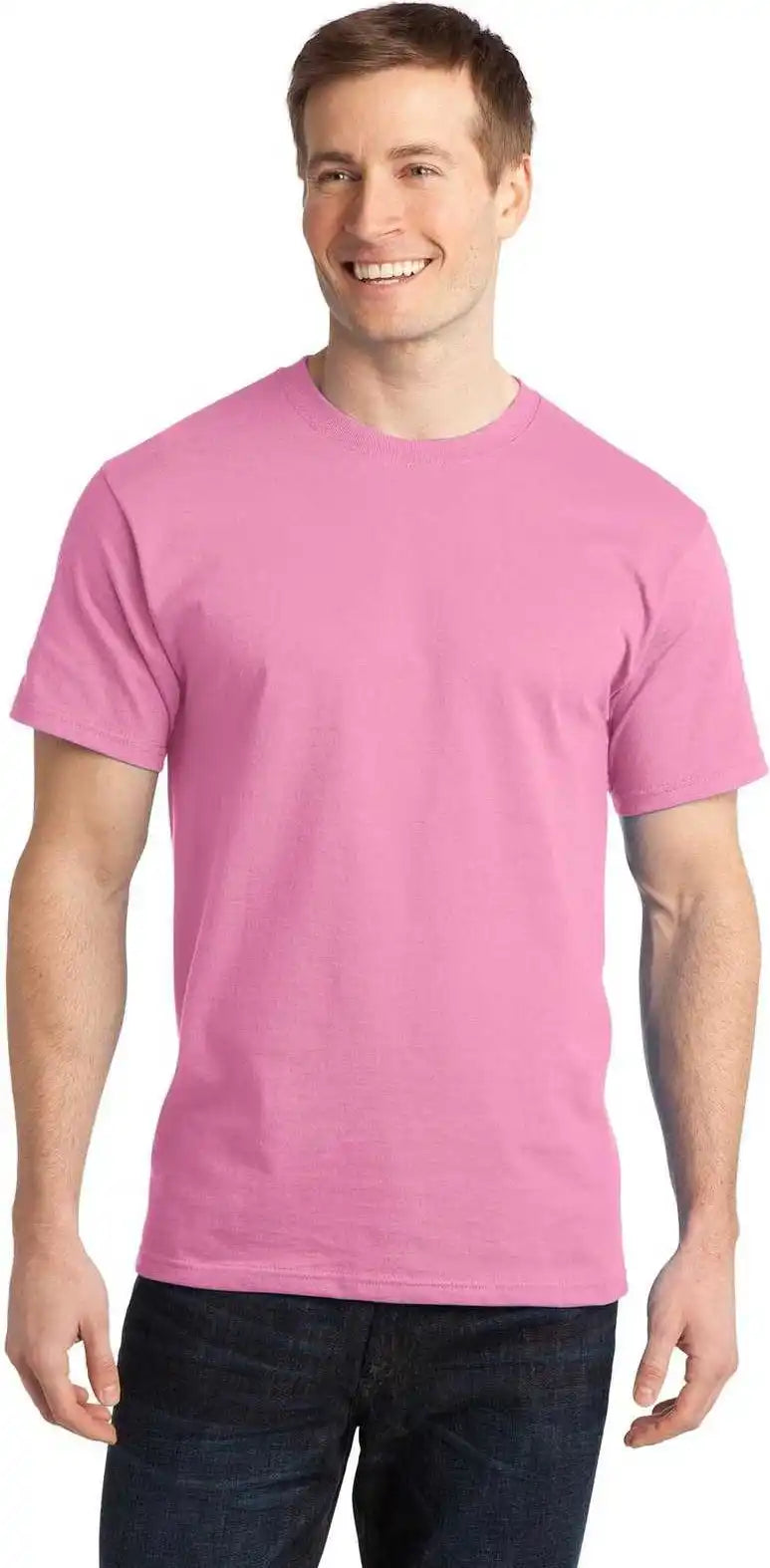 Port & Company Pc150 Ring Spun Cotton Tee Candy Pink