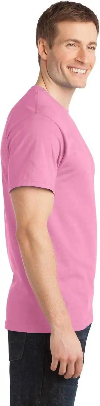 Port &amp; Company Pc150 Ring Spun Cotton Tee Candy Pink