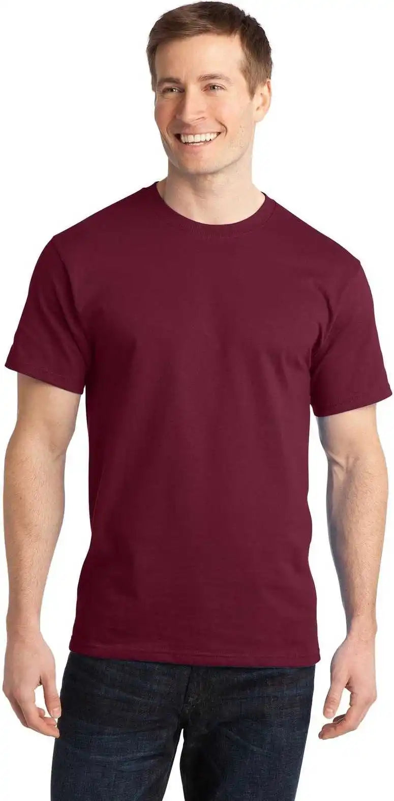 Port &amp; Company Pc150 Ring Spun Cotton Tee Cardinal