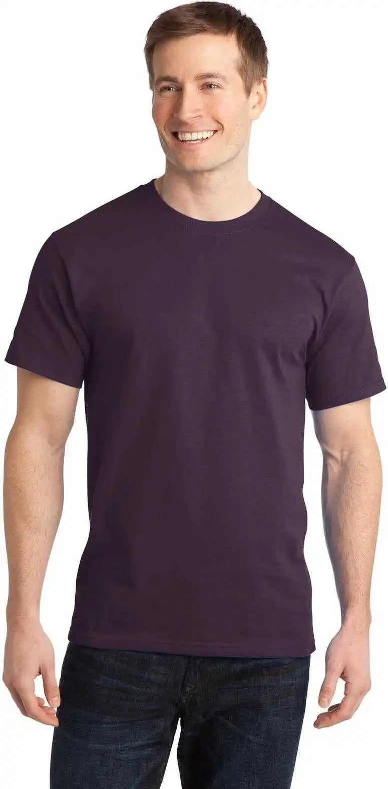 Port & Company Pc150 Ring Spun Cotton Tee - Eggplant