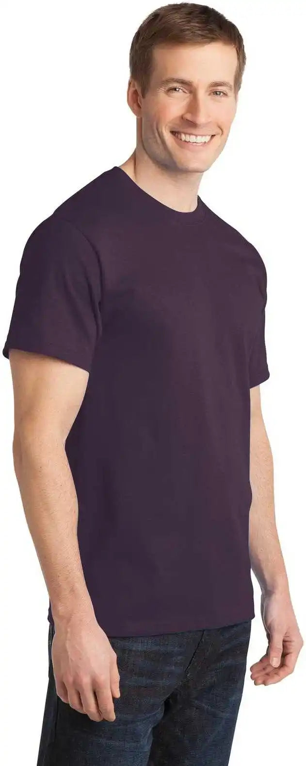 Port &amp; Company Pc150 Ring Spun Cotton Tee - Eggplant