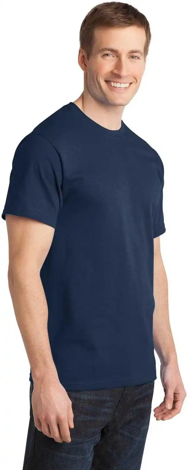 Port &amp; Company Pc150 Ring Spun Cotton Tee Navy
