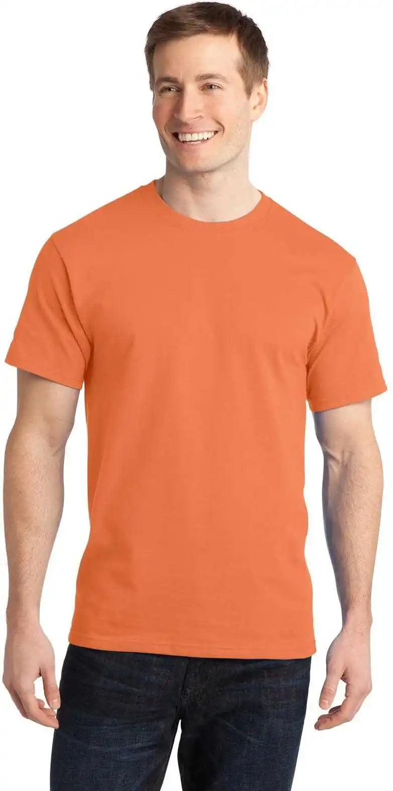 Port & Company Pc150 Ring Spun Cotton Tee - Orange Sherbet