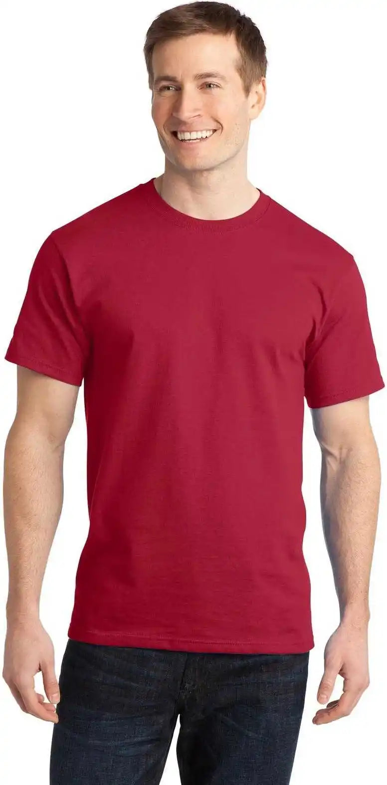 Port & Company Pc150 Ring Spun Cotton Tee - Red