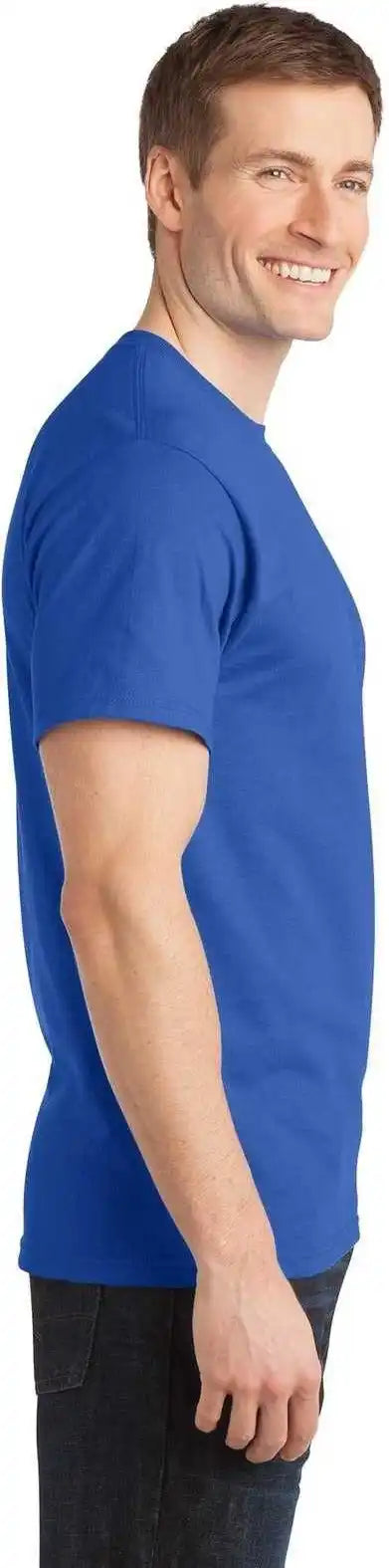 Port &amp; Company Pc150 Ring Spun Cotton Tee Royal