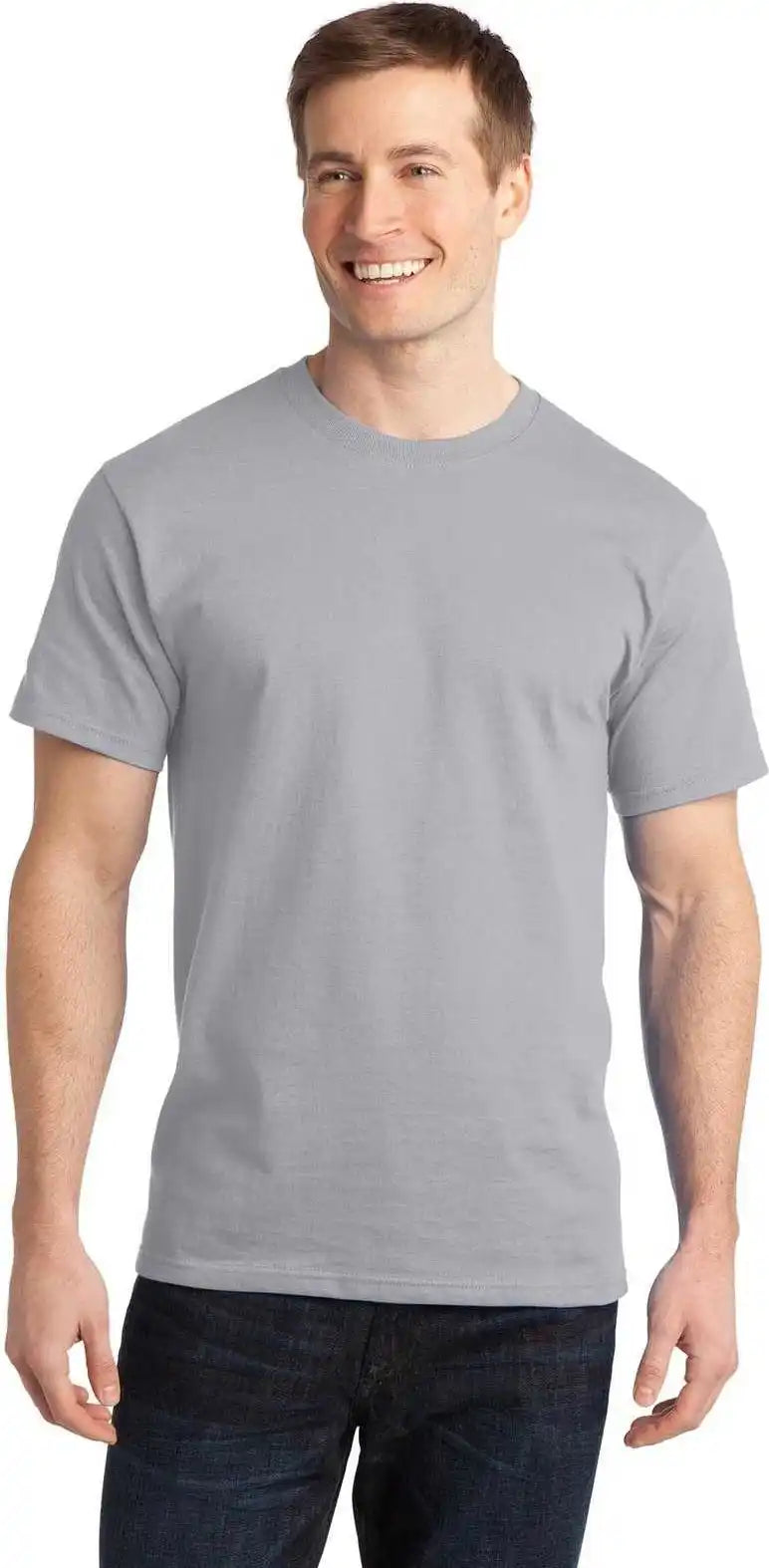 Port & Company Pc150 Ring Spun Cotton Tee - Silver