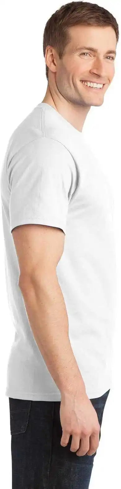 Port &amp; Company Pc150 Ring Spun Cotton Tee White