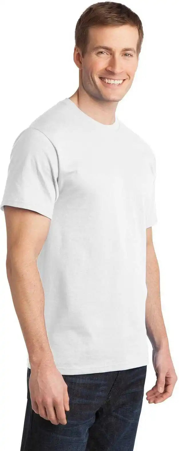 Port &amp; Company Pc150 Ring Spun Cotton Tee White