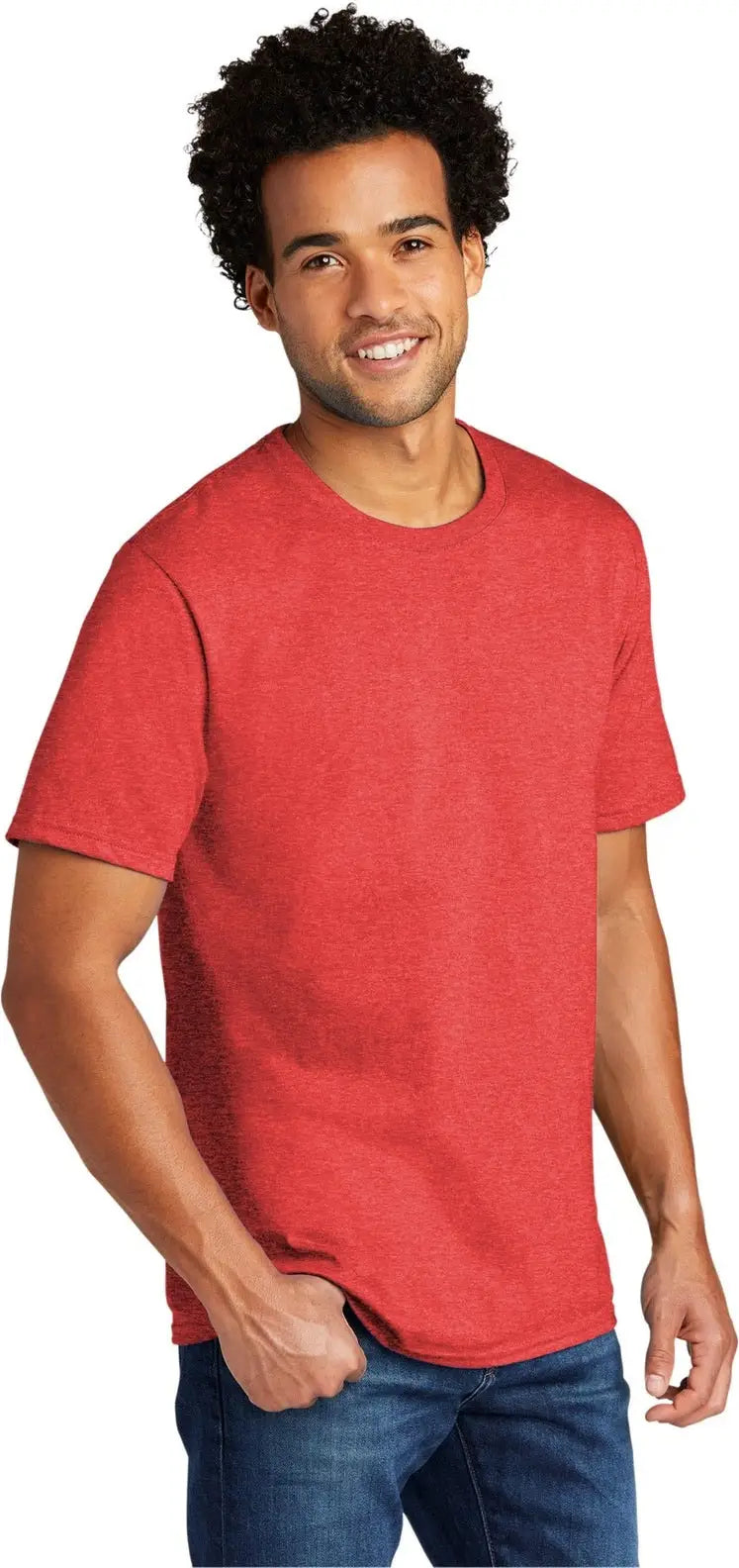 Port & Company Pc330 co Tri-blend Tee - Bright Red Heather