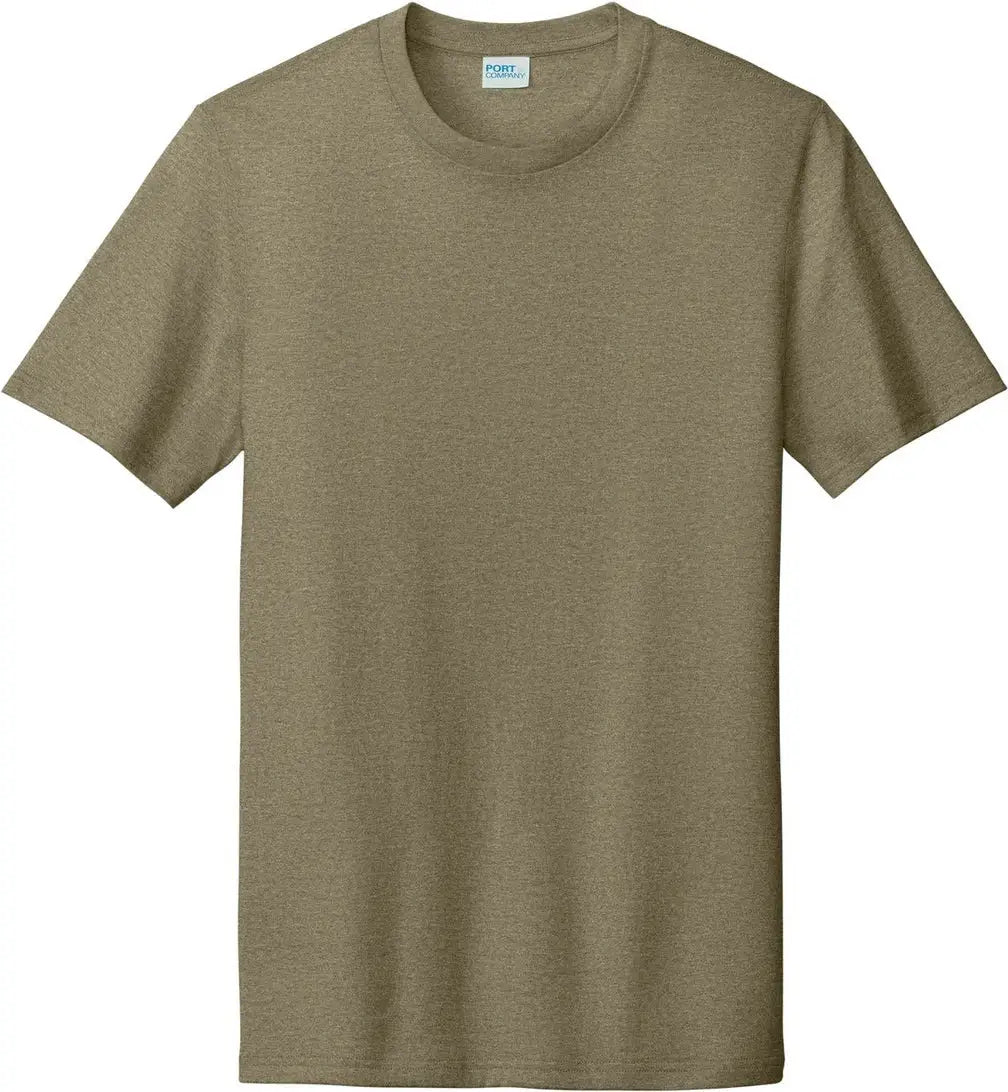 Port & Company Pc330 co Tri-blend Tee - Coyote Brown Heather