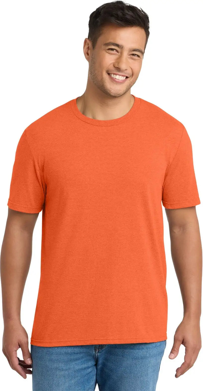 Port & Company Pc330 co Tri-blend Tee - Deep Orange Heather - Adult s