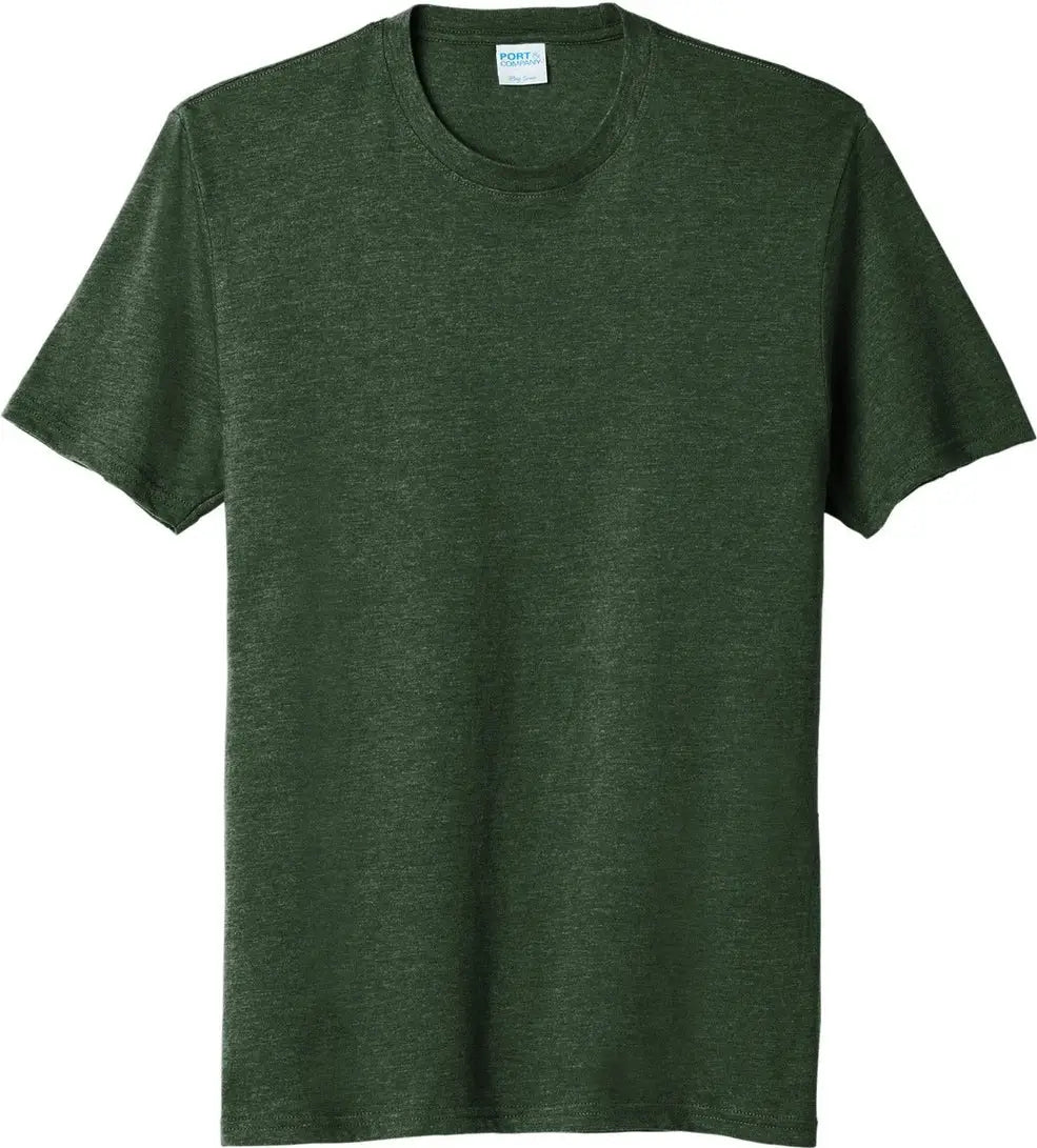 Port & Company Pc330 co Tri-blend Tee - Forest Green Heather