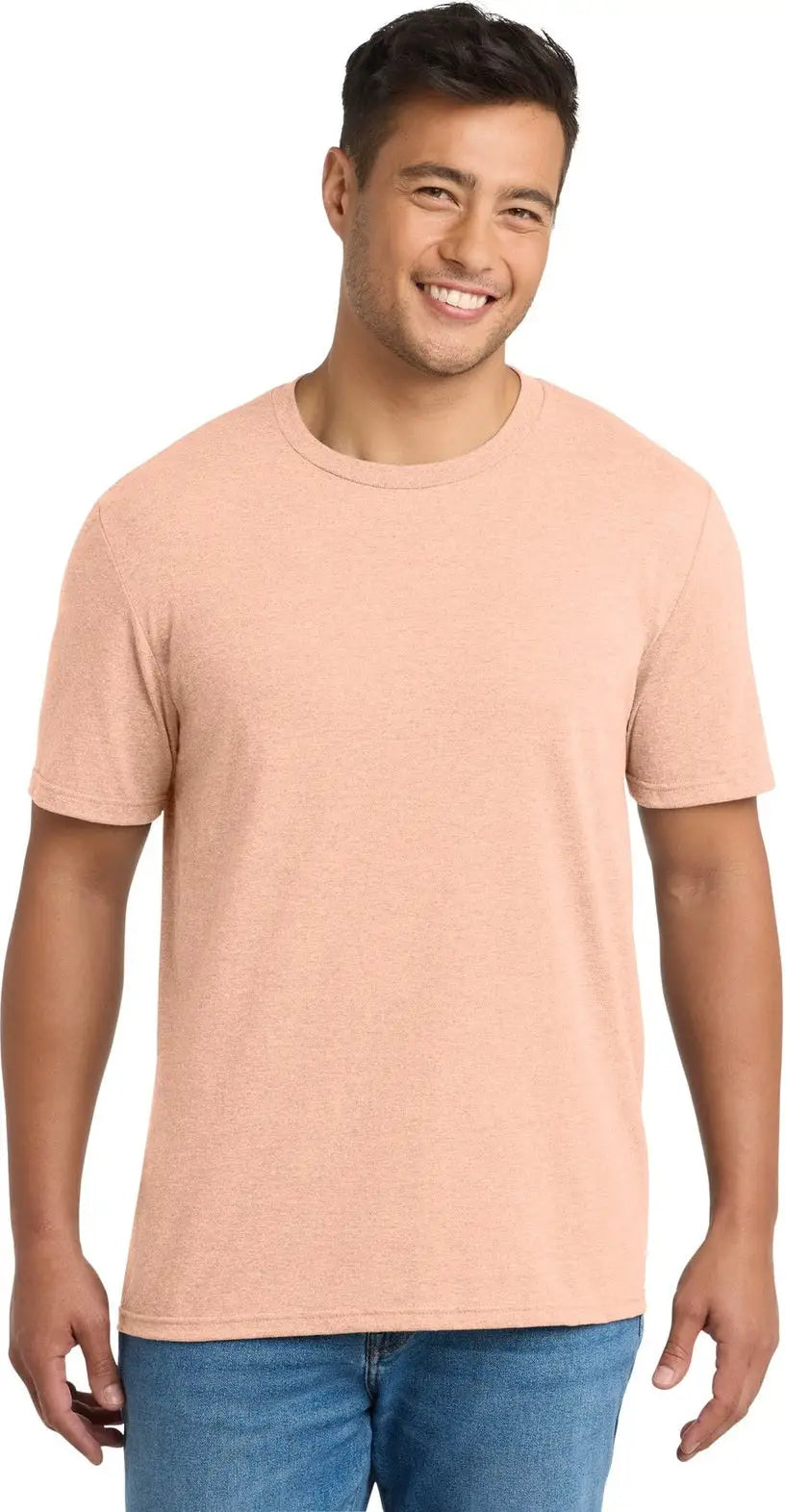 Port & Company Pc330 co Tri-blend Tee - Heathered Dusty Peach - Adult s