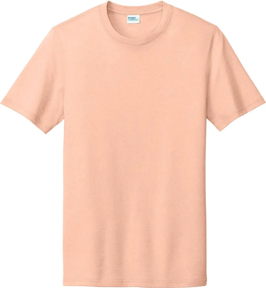 Port & Company Pc330 co Tri-blend Tee - Heathered Dusty Peach