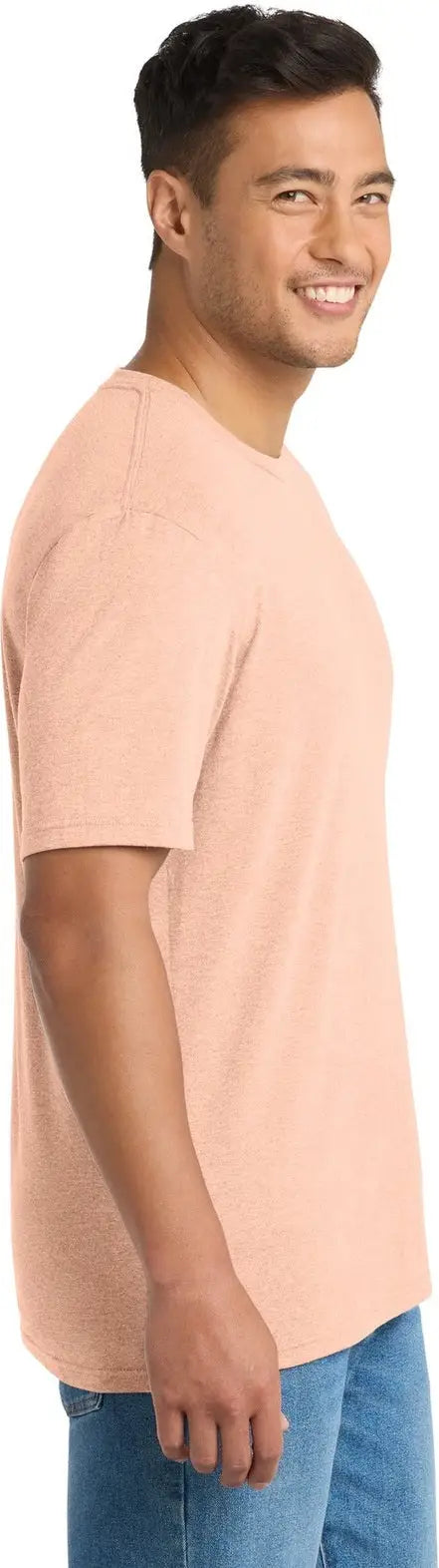 Port & Company Pc330 co Tri-blend Tee - Heathered Dusty Peach