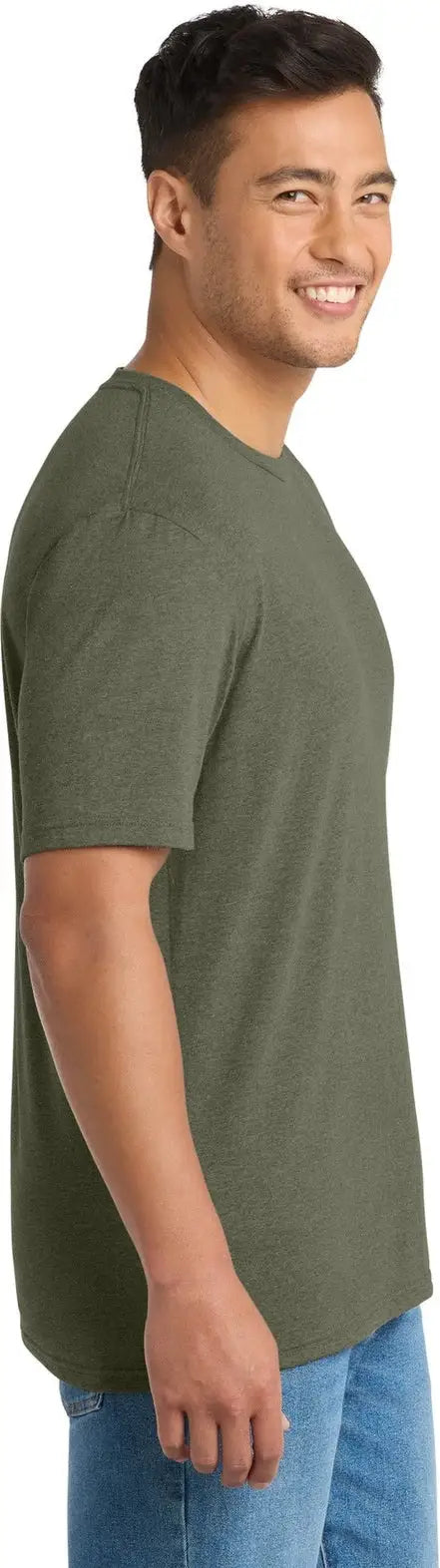Port & Company Pc330 co Tri-blend Tee - Military Green Heather