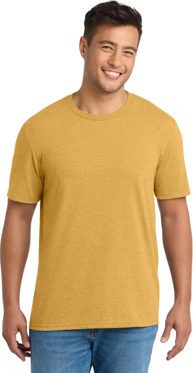 Port & Company Pc330 co Tri-blend Tee - Ochre Yellow Heather - Adult s
