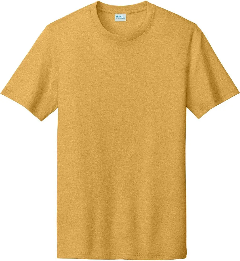 Port & Company Pc330 co Tri-blend Tee - Ochre Yellow Heather
