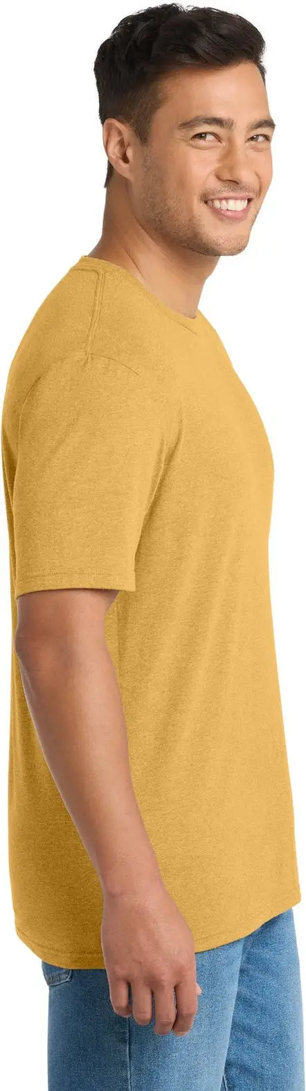 Port & Company Pc330 co Tri-blend Tee - Ochre Yellow Heather