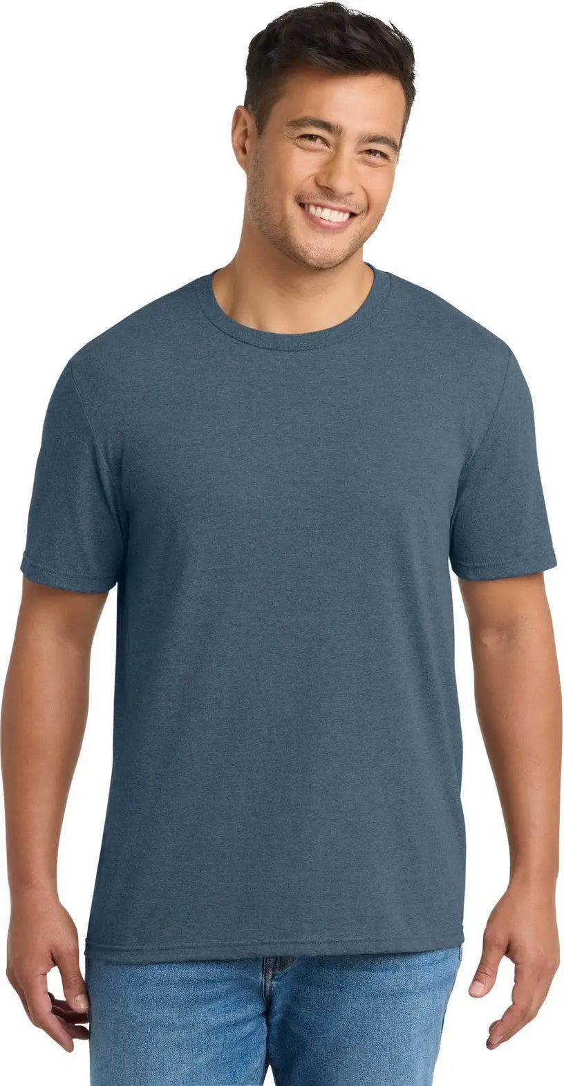 Port & Company Pc330 co Tri-blend Tee - Steel Blue Heather - Adult s