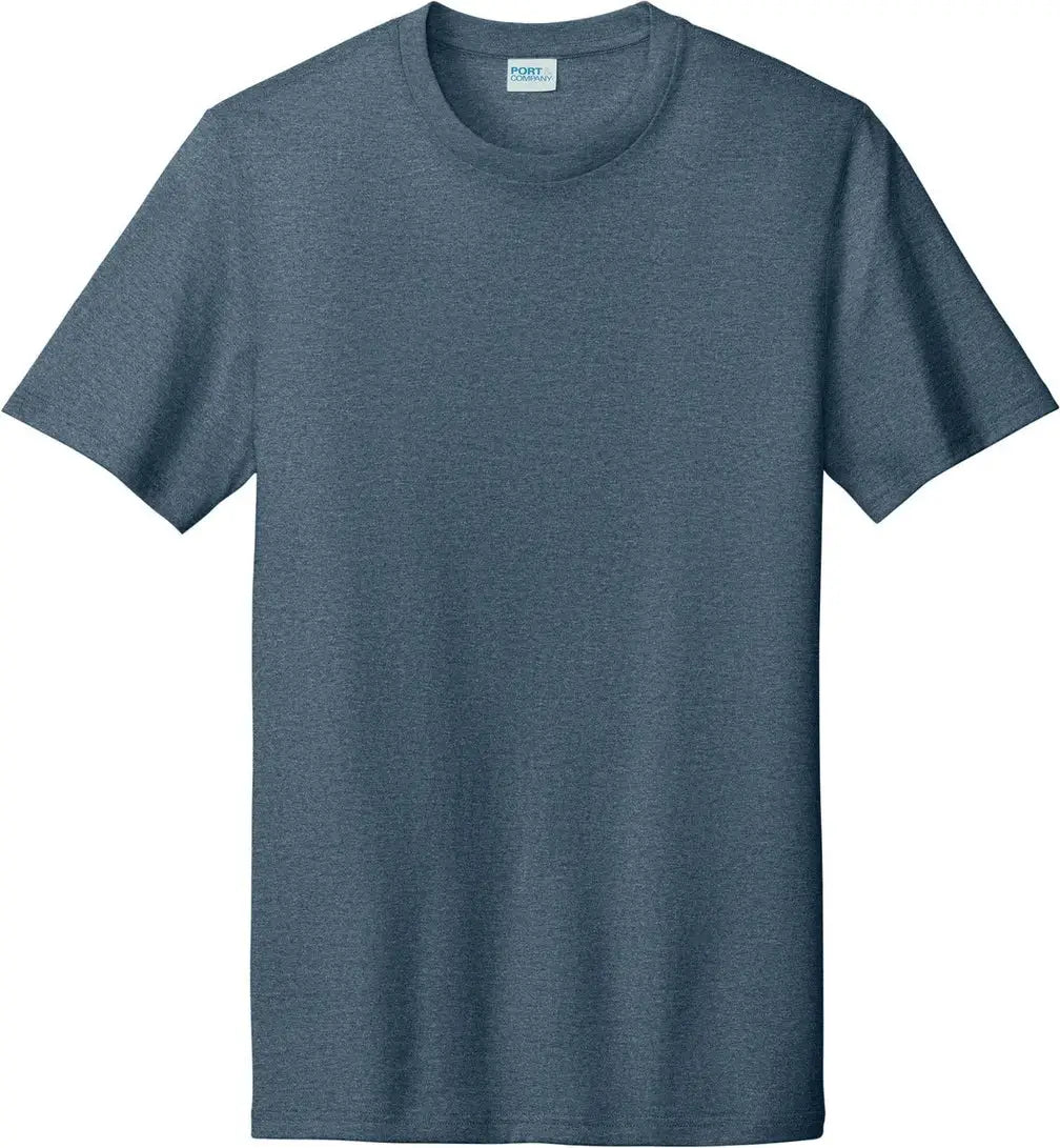 Port & Company Pc330 co Tri-blend Tee - Steel Blue Heather