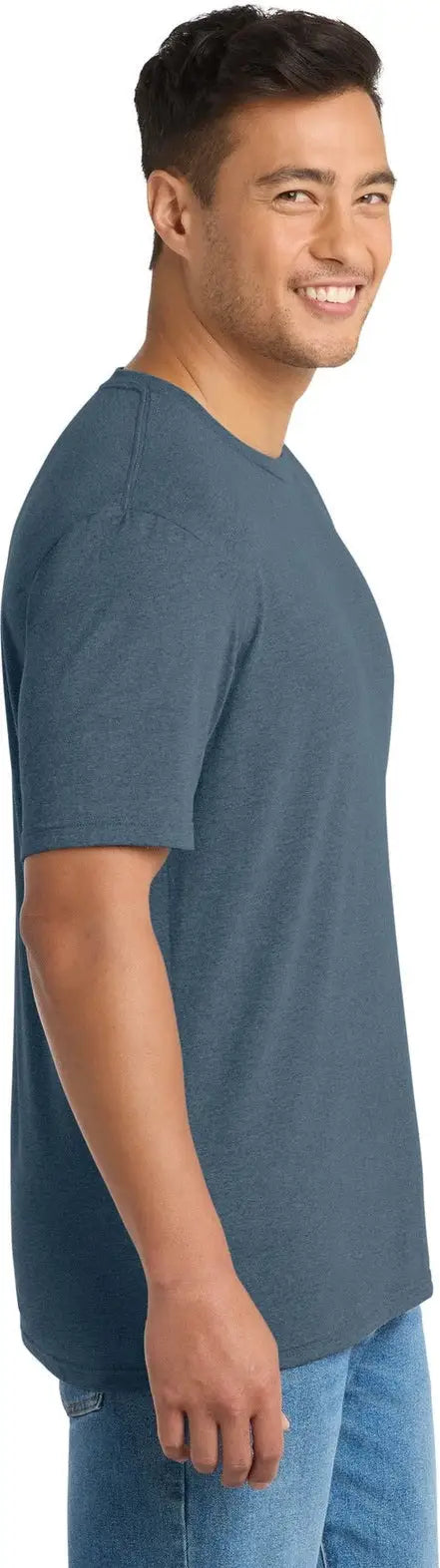 Port & Company Pc330 co Tri-blend Tee - Steel Blue Heather